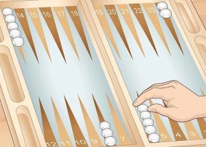 نحوه چیدمان تخته نرد