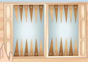 نحوه چیدمان تخته نرد